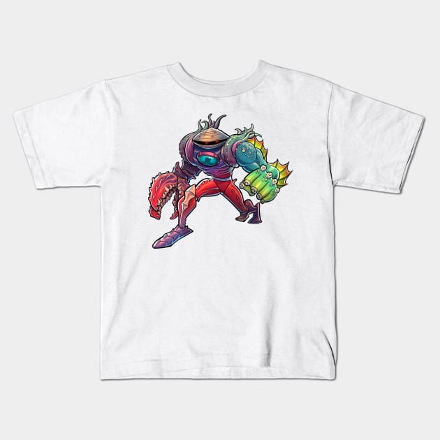 Chowderhead Kids T-Shirt by tommartinart